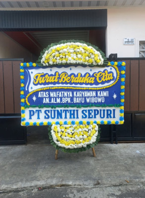 Papan Bunga Duka di Malintut